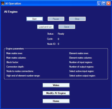  OVideo AI operations form