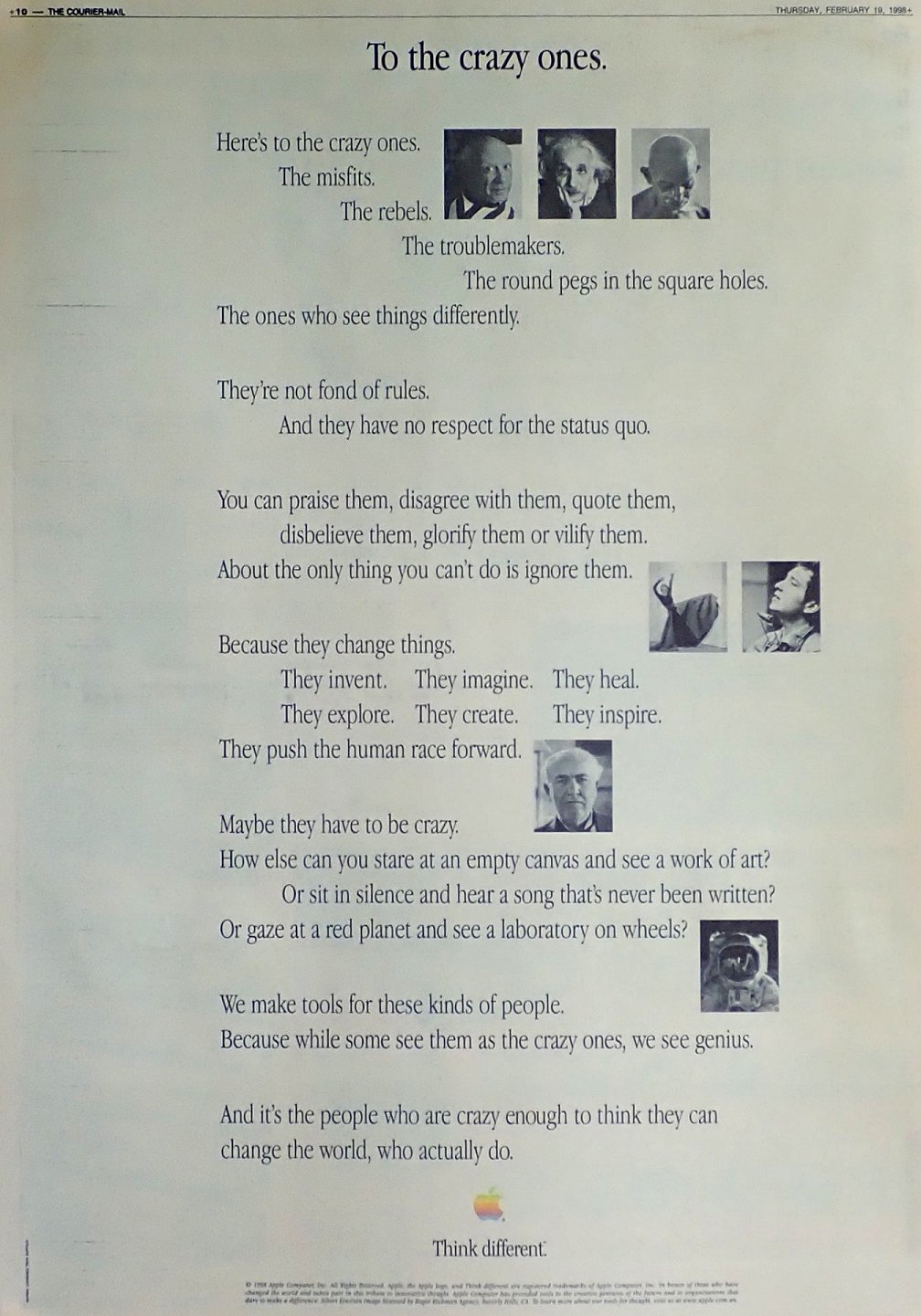 Apple computers ad