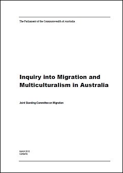 title page of report